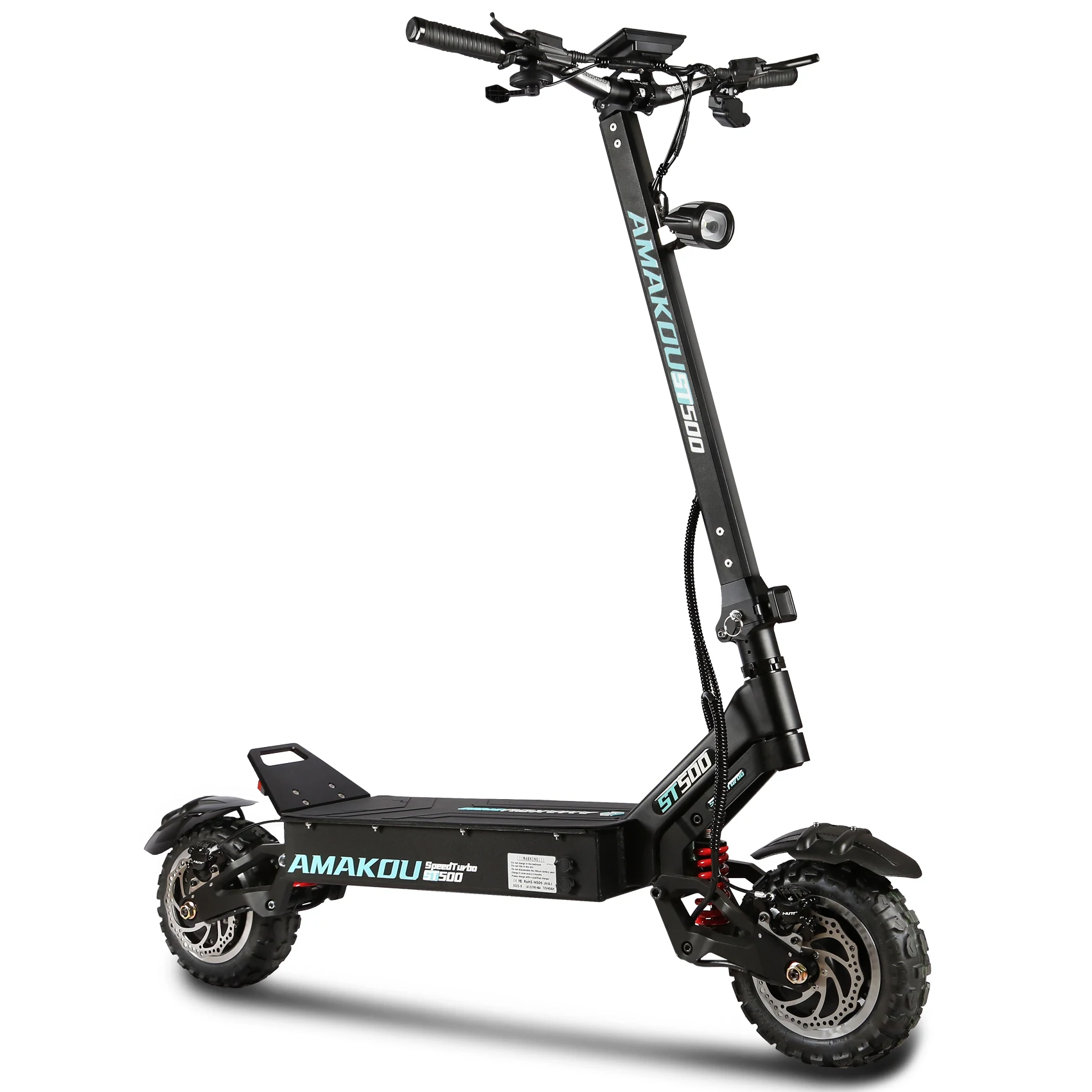 

TOURSOR X7 4500W*2 Motor 72V38AH battery Folding E-Scooter Adult Electric Scooter 11-inch Off-road Tires Scooter