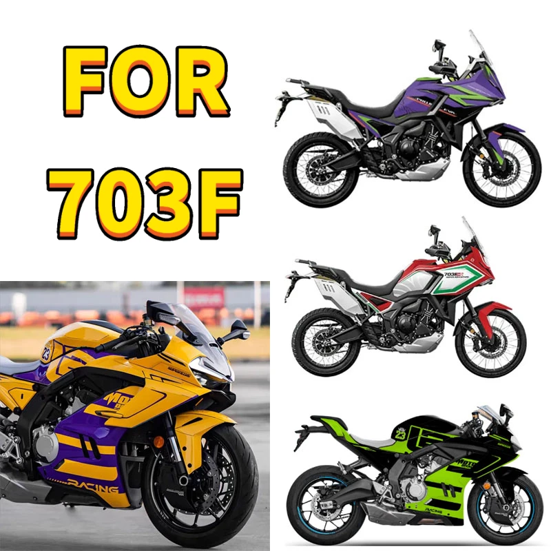Used For ZONTES 703F 2024 Pattern Printing Stickers Kits Motorcycle Accessories Protection And Decoration Various styles