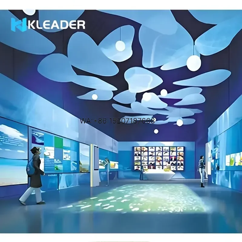 Wmwmnu 3D Interactive Museum Exhibits Digital Display with Exhibit Design for Indoor Science Hologram Museum Art Exhibition