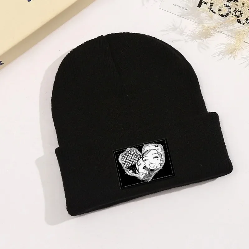 Nana Cute Anime Knitted Hat Women Outdoor Sports Autumn Winter Casual Caps Girl Cartoon Embroidered Beanie Warm Woolen Hats Gift