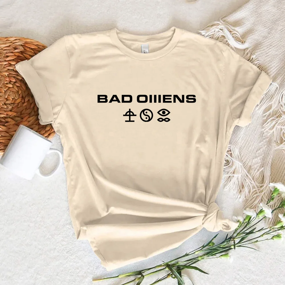 Bad Omens t shirt women graphic Japanese top girl graphic clothes