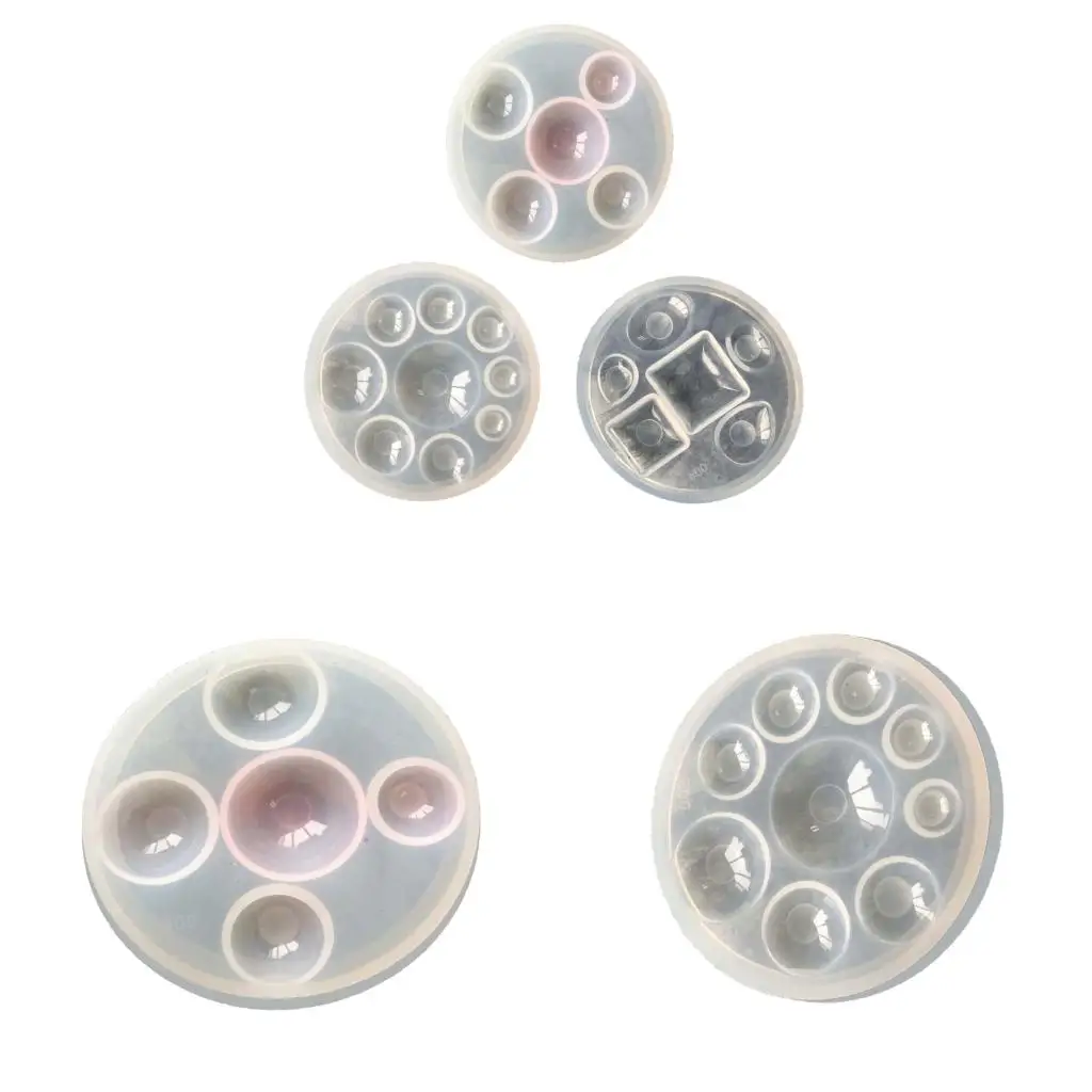  Handmade Supplies Ornament Moulds Silicone Texture for Clay Wax and Resin Craft