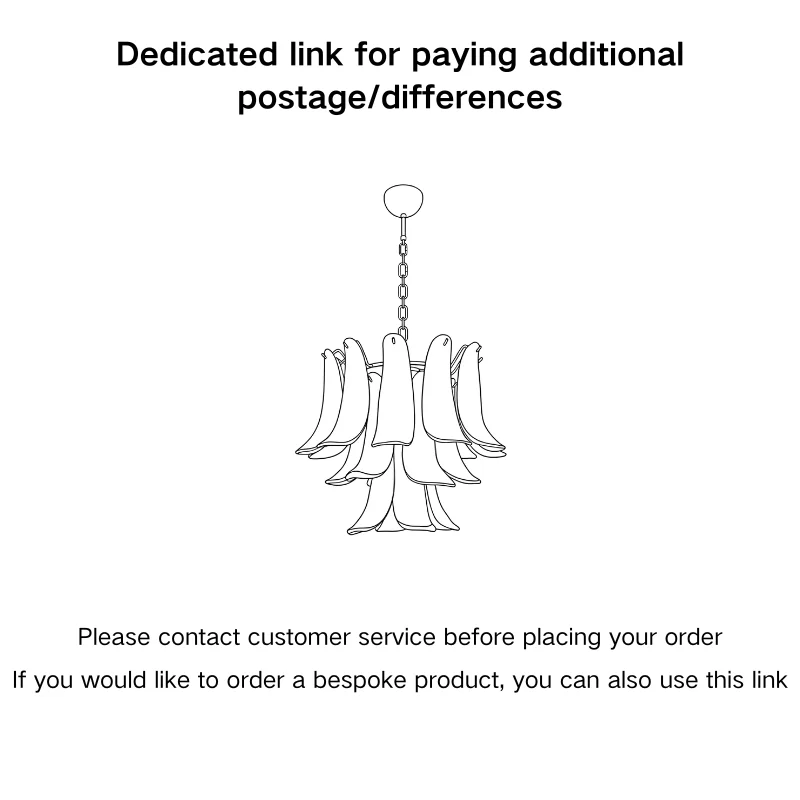 Additional Shipping Fee & Price Difference Payment Service For Existing Orders