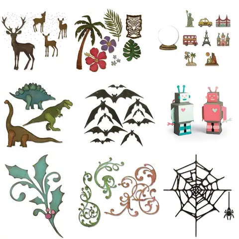 Fine Metal Cutting Dies Sets For DIY Craft Making Lace Greeting Card Scrapbooking Album
