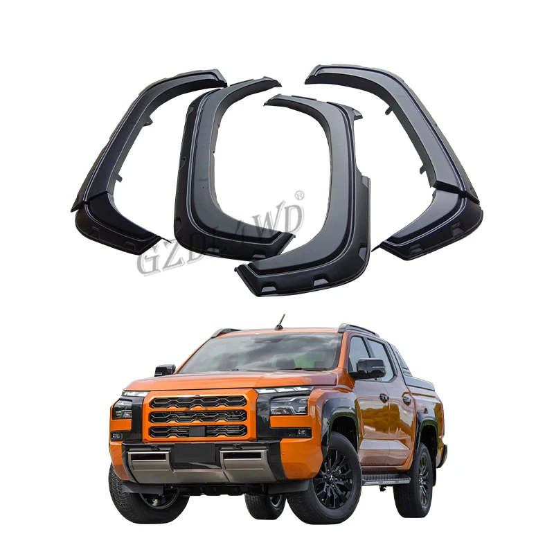 

Hot selling：4x4 ABS Wheel Arch Flares for L200 2024+ Car Flares Vacuum Formed