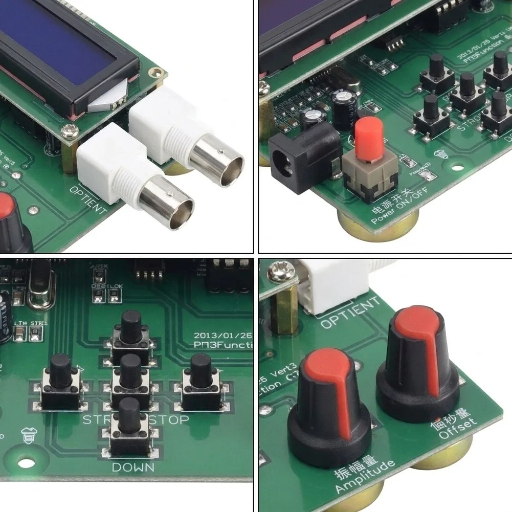 For DDS Signal Generator For Waveform Kit For Pulse For Frequency For DDS Function Signal Generator DIY Tools Accessories