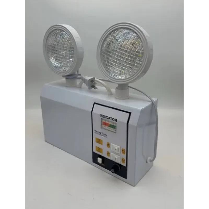 LED multifunctional fire emergency dual head light staircase corridor emergency evacuation indicator light high light source
