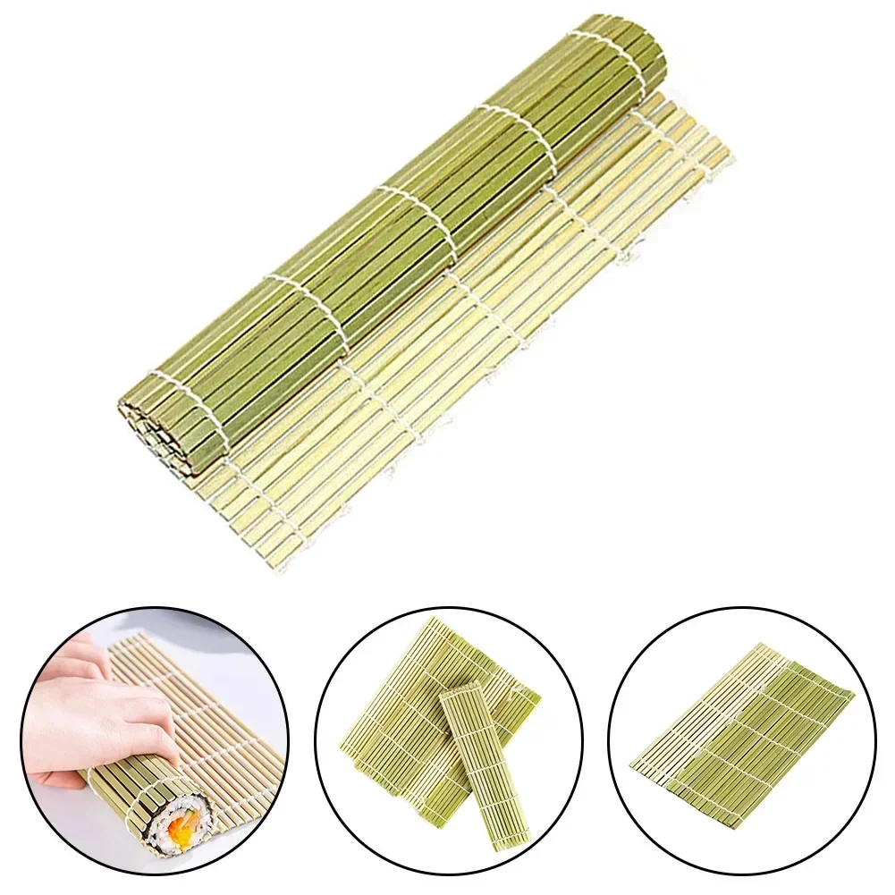 DIY Bamboo Sushi Maker Rolling Mat Sushi Tools Rice Rollers Kitchen Gadget Hand Maker Food Rice Roll Mold Cooking Accessories