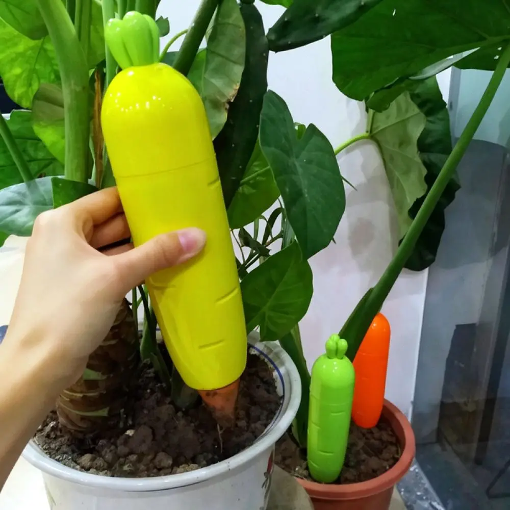 Automatic Irrigation Device Carrot Ceramic Dripper For Houseplant Garden Watering Tools Self Watering Flower Spike