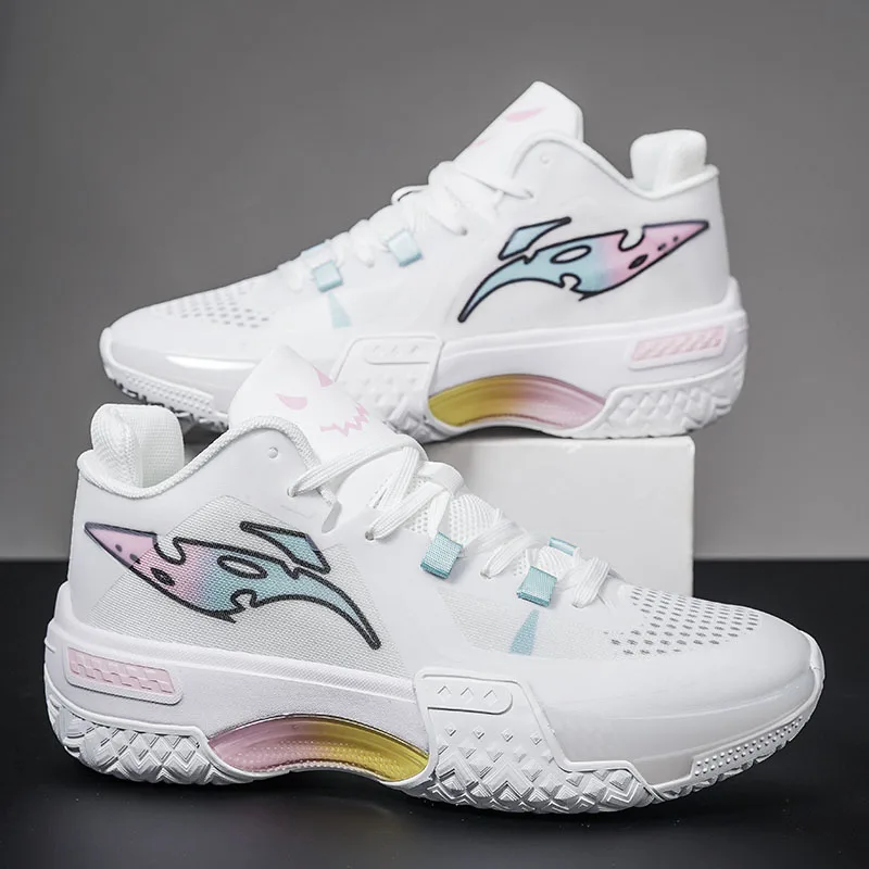 أحذية كرة السلة Wild Ao للرجال أحذية رياضية قتالية أصلية عالية الجودة خارج عدم الانزلاق ماصة للصدمات أحذية رياضية غير قابلة للانزلاق #6