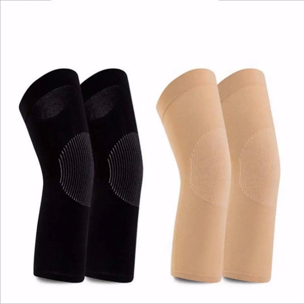 Nylon Elastic Protective Injury Recovery Antiskid Pain Relief Warm Knee Brace Knee Pads Knee Support Braces Knee Pad Sleeve