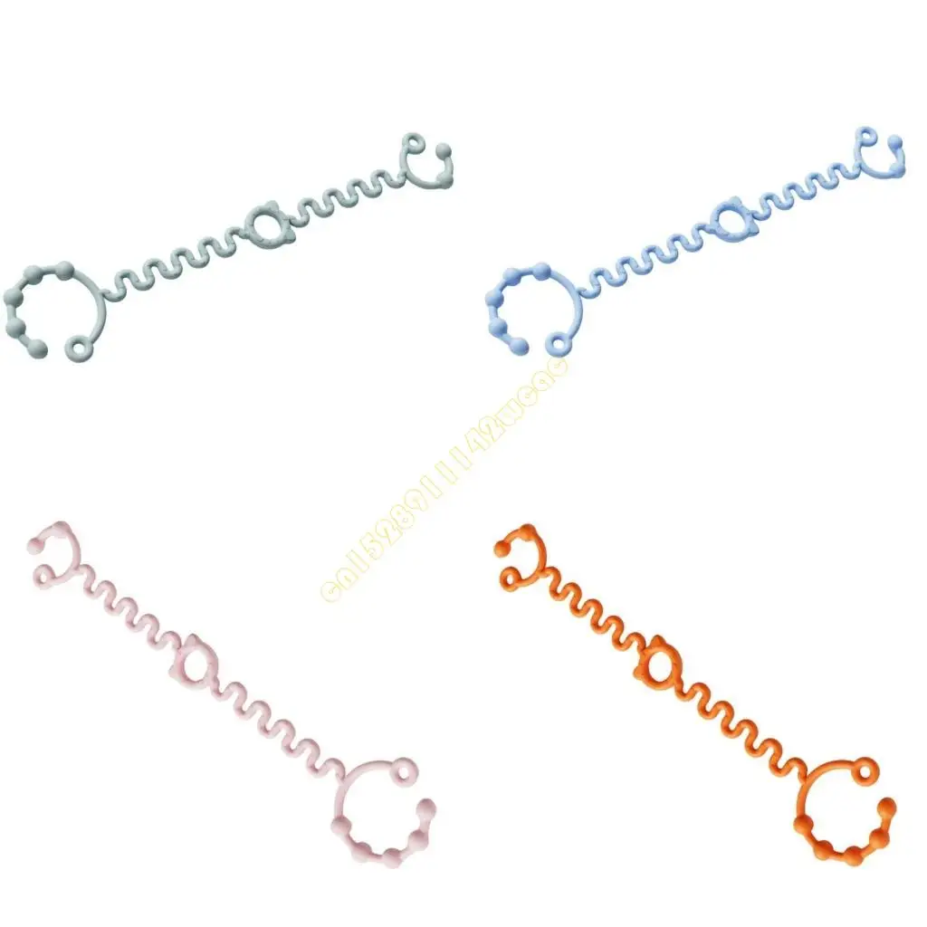 

Silicone Baby Pacifier Chain Cartoon Bottle Fall Prevention Lanyard Rope DXAD