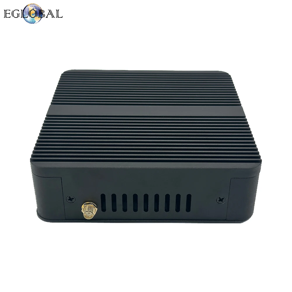 EGLOBAL Router Mini Intel Firewall generasi 12, PC N100 4*2.5G i226 i225 LAN NVMe Industrial tanpa kipas PC Mini HDMI OPNsense komputer