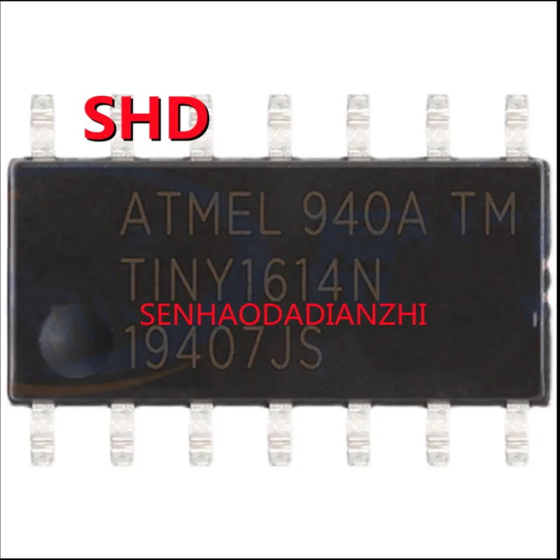 

10 шт./лот ATTINY1614-SSNR ATTINY1614 1614 SOP-14 100% Новый оригинальный spot IC