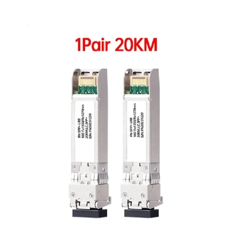 10G SFP+ Fibre 10G SFP Module BIDI 20KM LC Interface Optical Module Ethernet Port Switch 10 Gigabit Transceiver Module