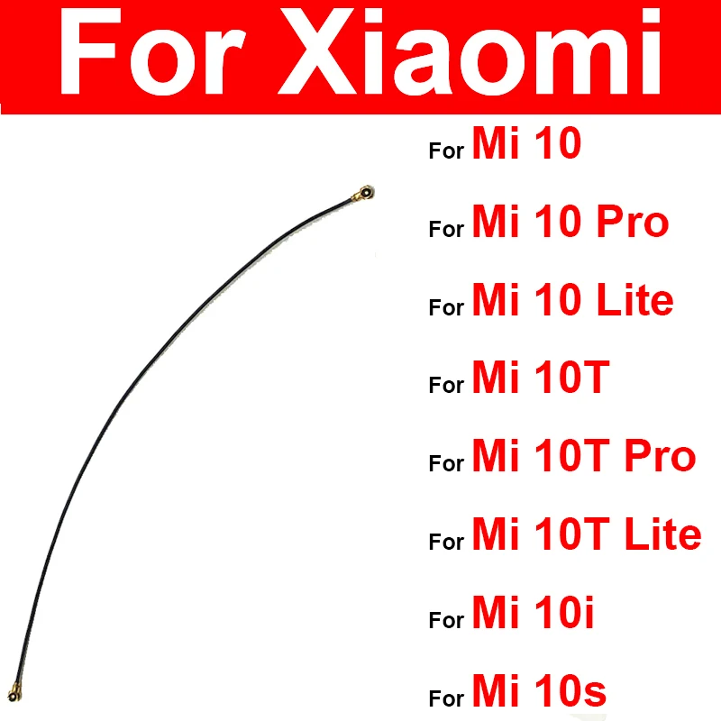 สายแพสัญญาณ WiFi ทางอากาศแบบยืดหยุ่นสำหรับ Xiaomi Mi 10 ultra 10T PRO 10T Lite 10T Lite 10i 10S อะไหล่เปลี่ยนเสาอากาศแบบริบบิ้นเฟล็กซ์สาย