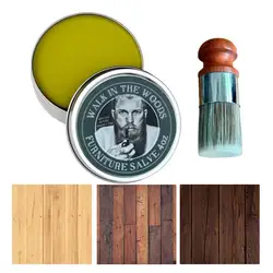 Outil de réparation de la peau du cuir avec brosse, outil de rénovation des meubles, cuir lisse séché