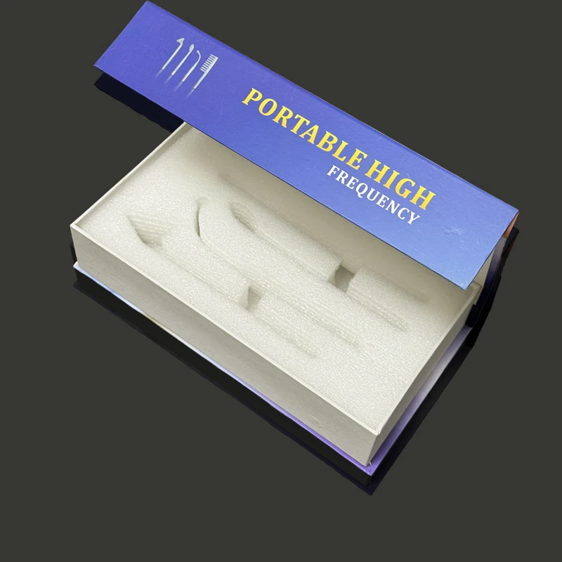 Urządzenie do elektroterapii wysokiej częstotliwości 7X1, elektroda neonowa, szklana tuba, reduktor zmarszczek, pielęgnacja twarzy (bez uchwytu)