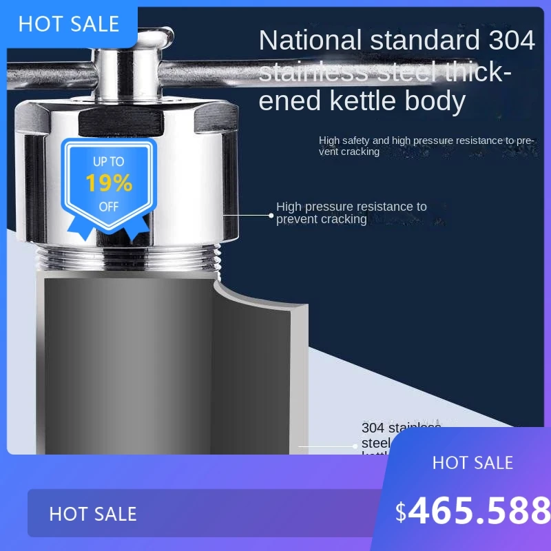 

0729NEW HYDROTHERMAL AUTOCLAVE REACTOR 270 WITH PPL LINER ℃ WITH PTFE CHAMBER 100ML FOR HYDROTHERMAL SYNTHESIS