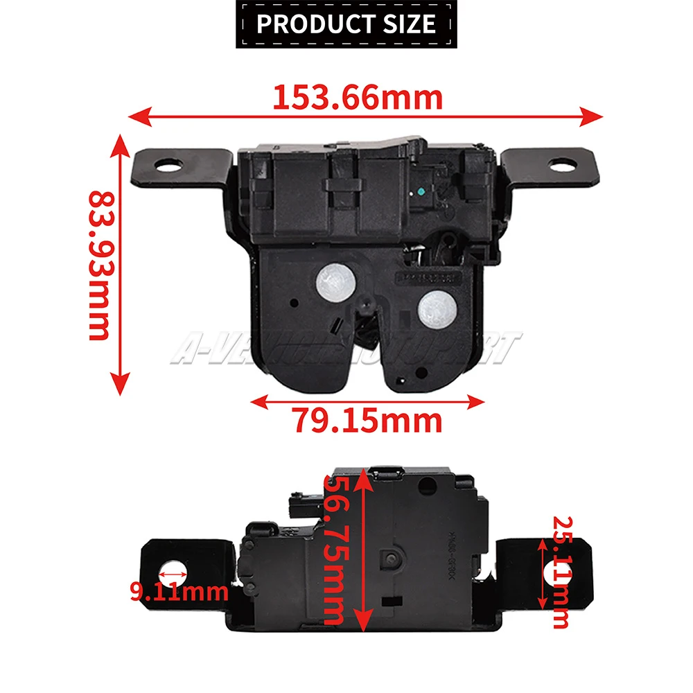 7248075 51247248075 FOR BMW 1 Series Tailgate Boot Lid Trunk Lock Latch Actuator F20 / F21 I3