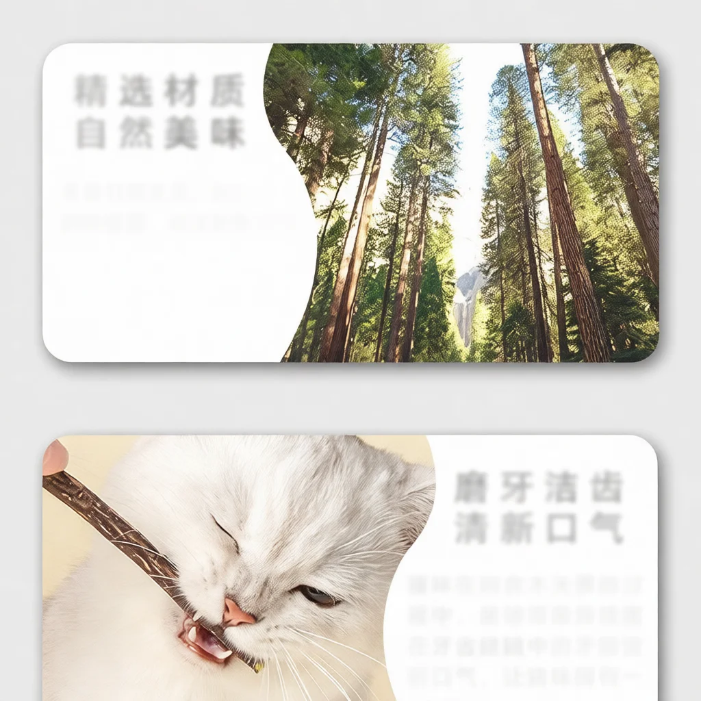 Catnip Wood Stick Cat Toy Teeth Cleaning Molar Tool Organic Matatabi Durable Chew Bar Pet Boredom Reliever Accessories