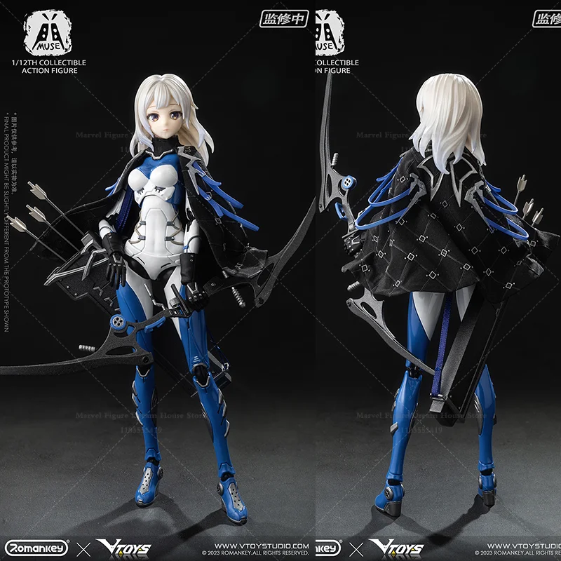 1/12 Schaal MUSE Mech Girl Shooter 6-inch Volledige Set Action Figure Vrouwelijke Soldaat Liefhebber Collectie Op Voorraad Romankey X VTOYS
