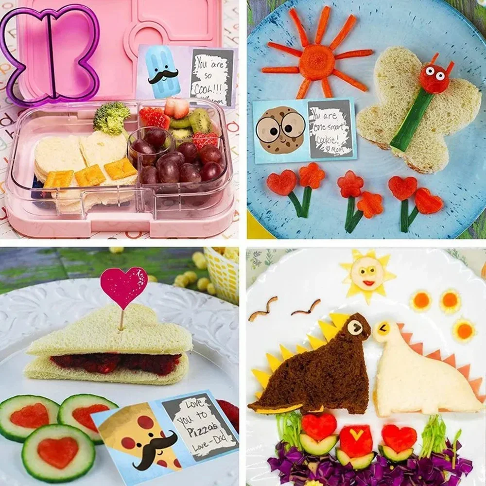 Kinder Sandwich Cutter Brot Form Cartoon Eichhörnchen Meer Hund Brot Messer Sandwich Cutter Sealer für Bento Lunch Boxen Zubehör – Detail 1