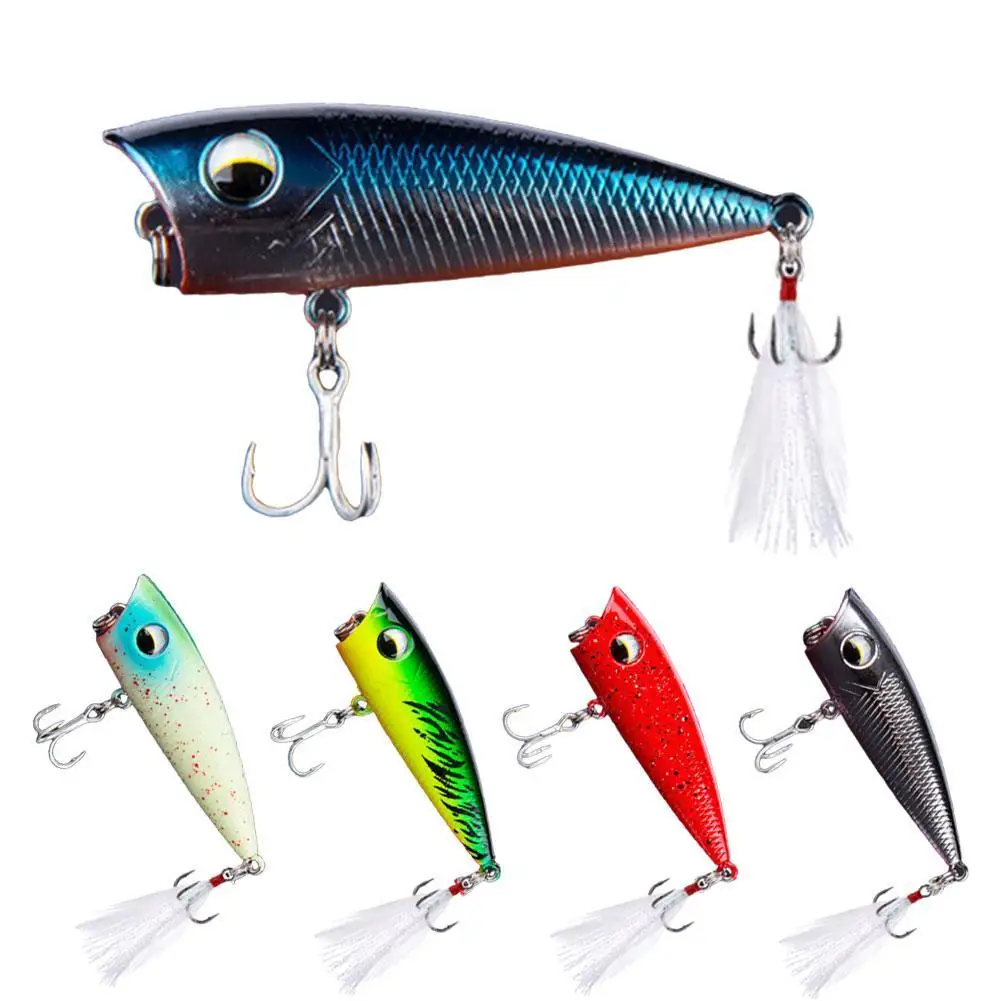 

1pcs Popper Fishing Lures Topwater Surface Artificial Bait for Pike Perch Floating Wobblers Long Casting Hard Baits Crankbait