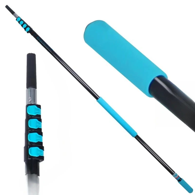 

Lightweight telescopic window cleaning tool Adjustable telescopic aluminum rod