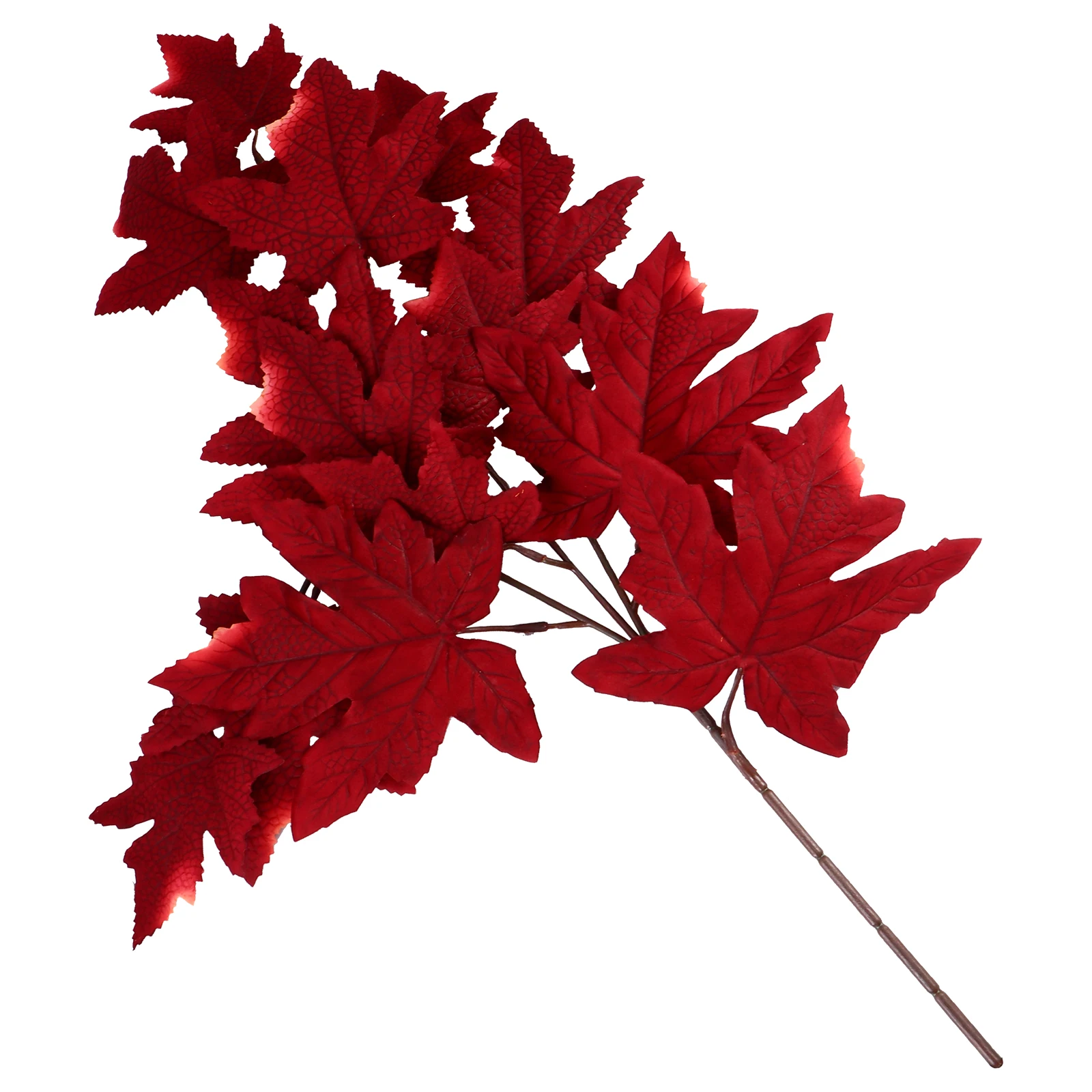 

Artificial Maple Decorations Mini Autumn LeavesFall Simulation Artificial Thanksgiving Maple Shrubs Branch Thanksgiving Plant
