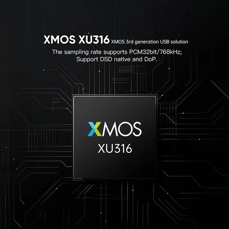 SMSL PO100 PRO USB 디지털 인터페이스 MQA 디코딩 XOMS XU316 DSD64 광학 동축 DSD512 I2S 출력 32비트 768Khz PS5…