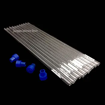 2pcs 5pcs 10pcs 20pcs 30pcs 50pcs מעבדה זכוכית NMR צינור, 7-סנטימטרים NMR מדגם צינור עם כובע עבור מעבדה ניסוי