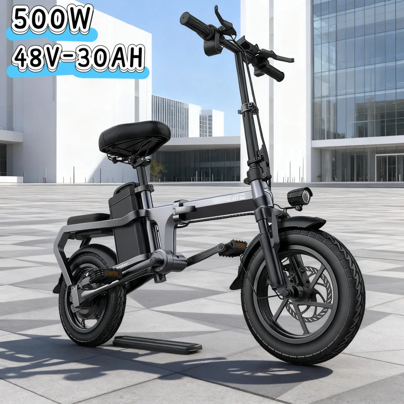 

Electric bicycle 48V30AH long endurance 500W motor new fashionable E-bike, suitable for urban commuting and long distance travel