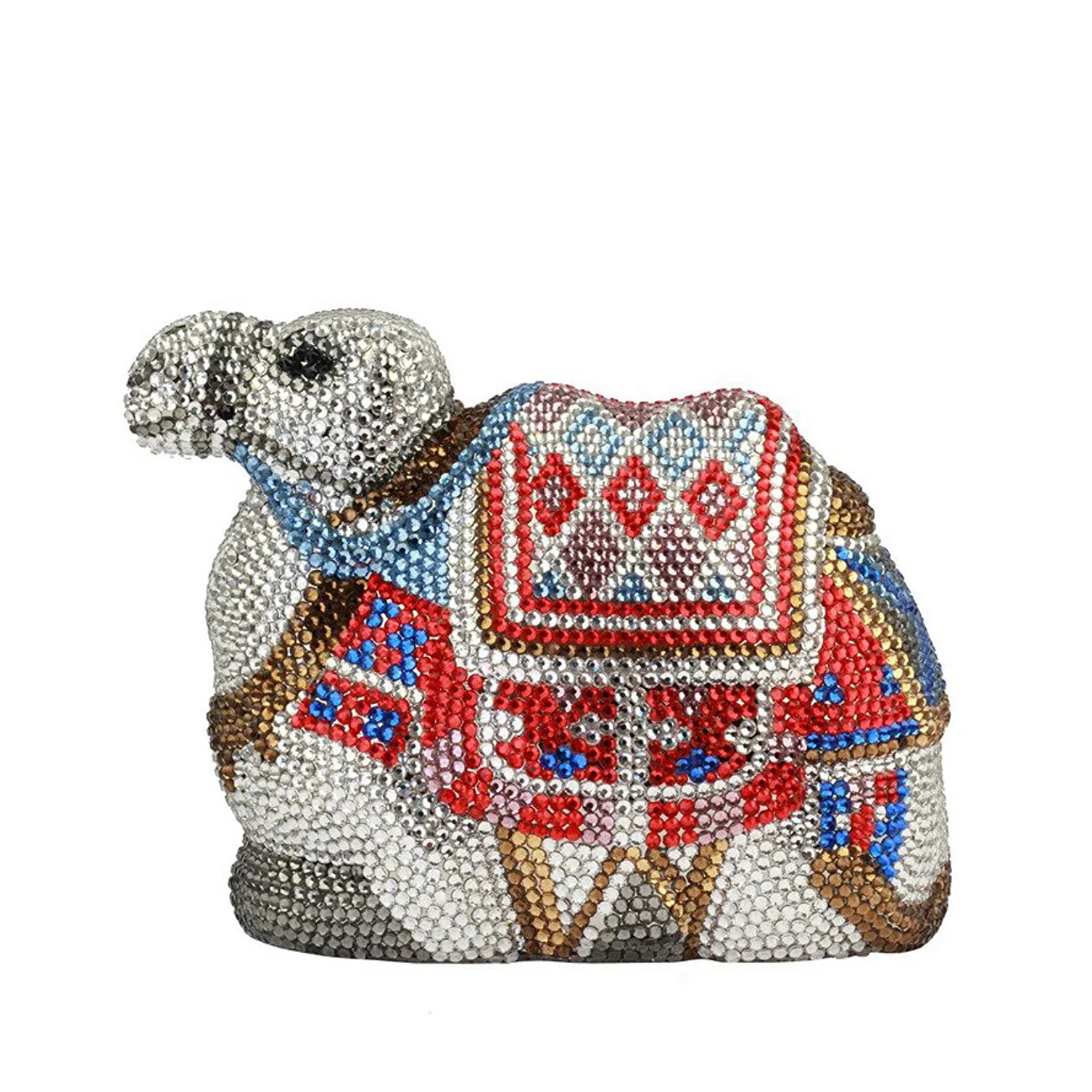 

Ужин в форме животного, полный бриллиантовой кристаллов, сумка с цветной бриллиантовой цепочкой, маленькие вечерние сумки, роскошные сумки Sacs À Main Luxe Femme