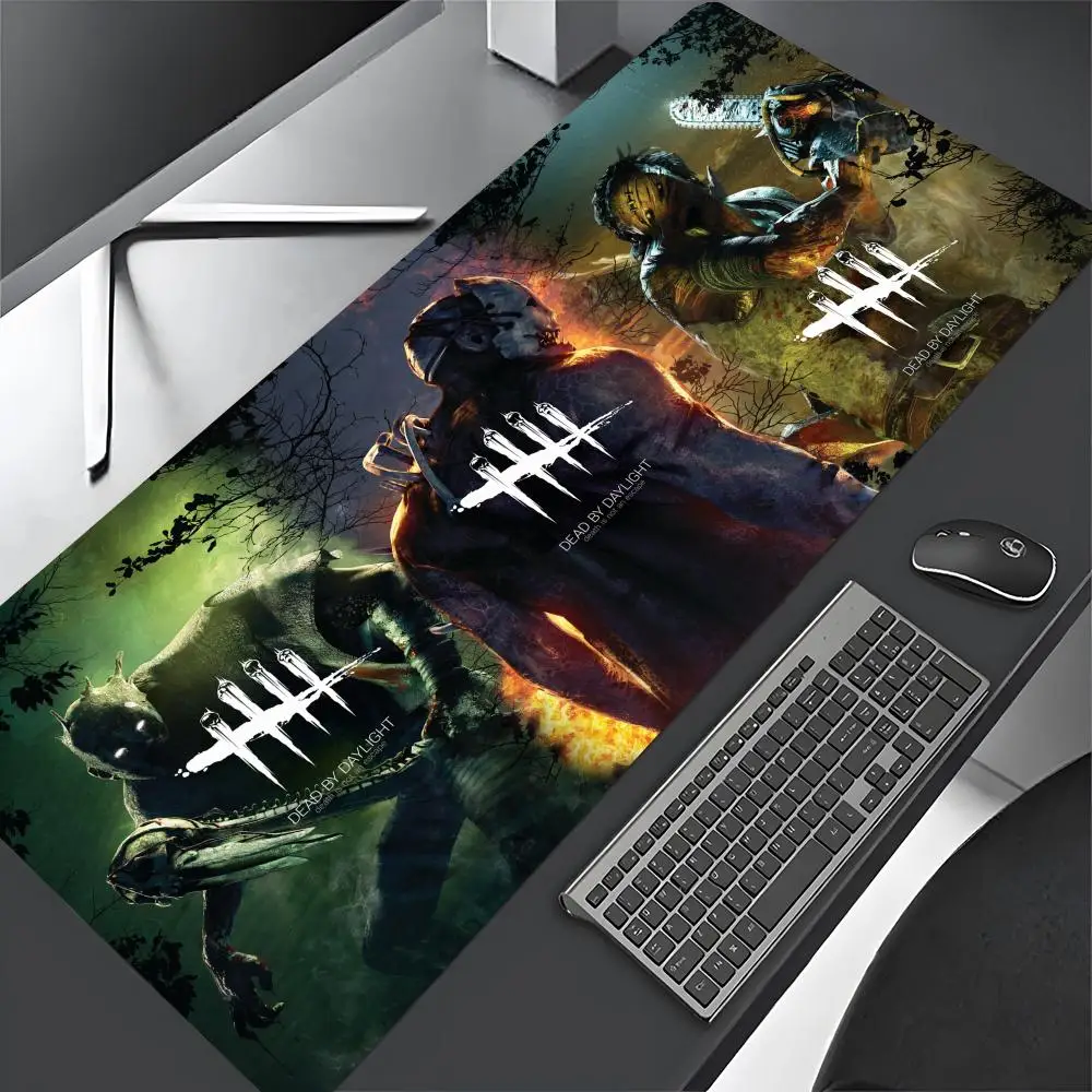 Game D-Dead By D-Daylight Mouse Pad Large Computer Gaming Accessories 700x400mm Desk Mats Carpet Anti-slip Laptop Soft Mice