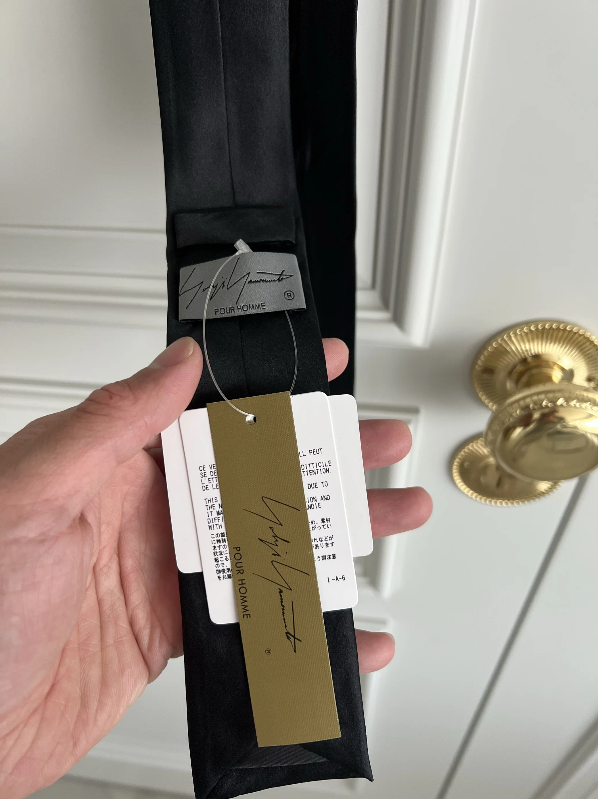 TOP-YAMAMOTO original design flower and bone tie print for women