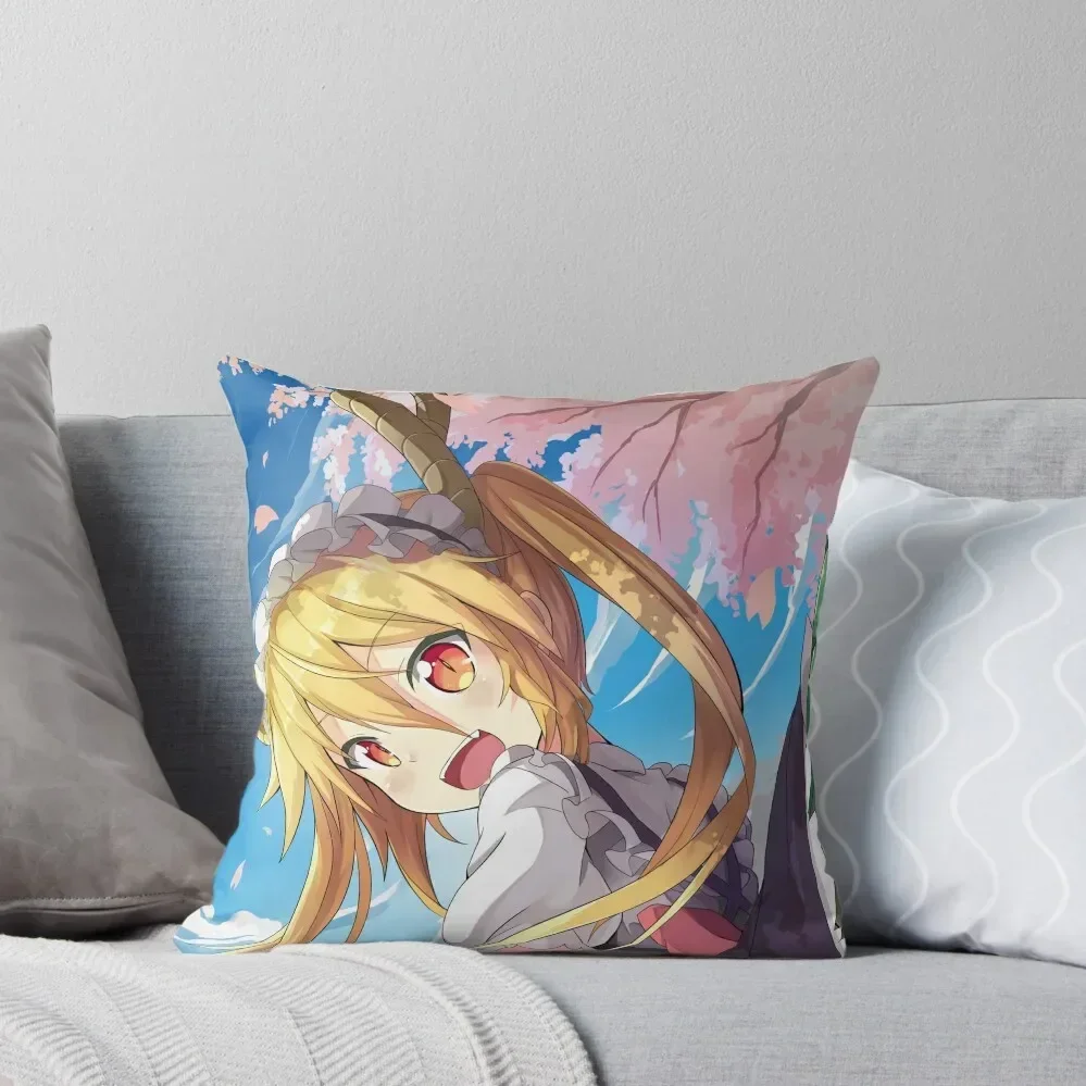 Tohru Miss Koboyashi's Dragon Maid Throw Pillow Cushions Cover Sofa Cushions autumn decoration Marble Cushion Cover pillow