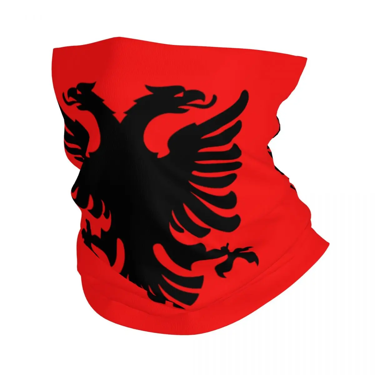 Custom Old Albania Flag UCk Sweatband Men Women Moisture Wicking Kosovo Liberation Army Sports Headband for Football