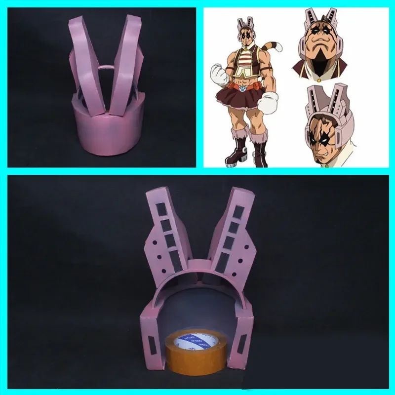 2025My Hero Academia Mandalay Pixie-Bob Pussycats Ragdoll Tiger Cosplay Helmet Prop Boku No Hero Academia Headpwear Prop Cosplay