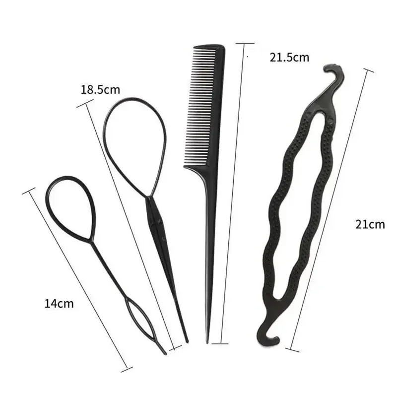 1/2/3set Weave Hair Clip Twist Hair Roller Hair Accessories Hair Braiding Tools Hair Dispenser Pull Hair Needle Hair Braider Kit