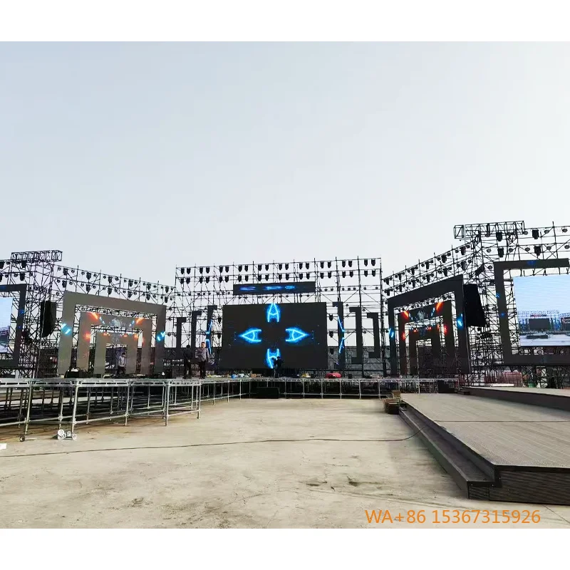 

P3.91 Outdoor LED Rental Screen Stage Background Display for Music Festival
