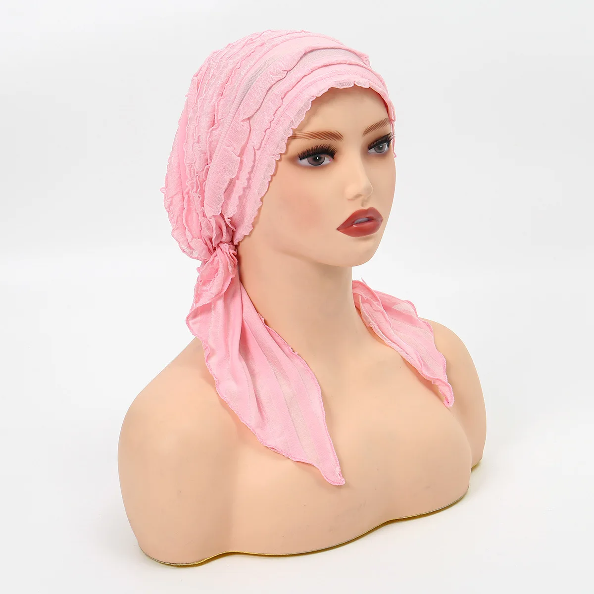 38*26 CM Musulmano Testa Wrap Cappello Doppio Uso Hijab Cap Jersey Tessuto Copricapi Donne Quotidiano Modesto Copertura Morbida E Traspirante Formato Libero