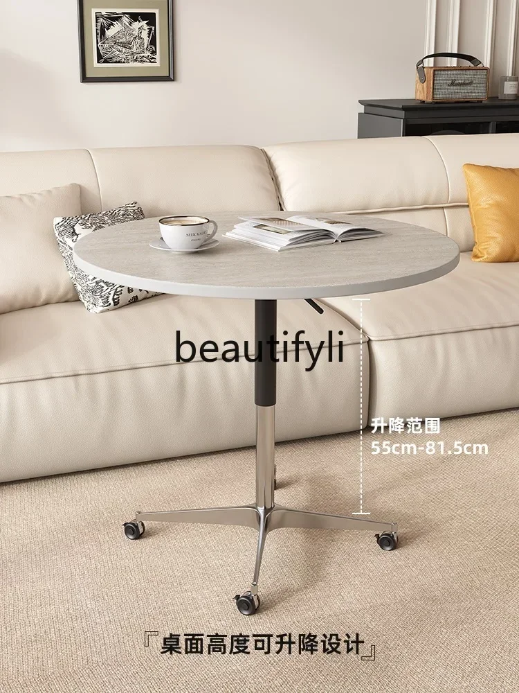 Zhai Jingfeng Modern Simple Slate Fashion Hardware Rack Coffee Table Living Room Home Sofa Coffee Table
