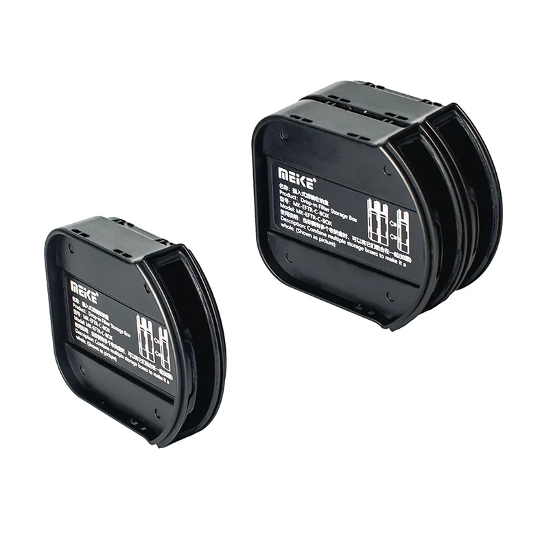 صندوق تخزين مجموعة الفلتر المنسدل من Meike MK-EFTR-C-BOX لمرشح Meike CPL UV VND
