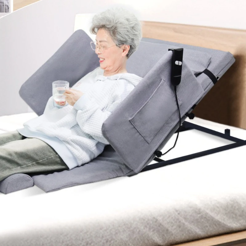 Bed Backrest Lifter Electric Sitting Aid Remote Control Adjustable Support for Elderly Patient Home Care Assist Device