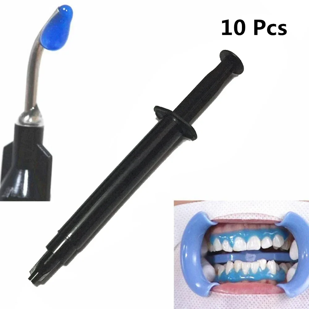 

10 Pieces Dental Gingival Protection Dam For Teeth Whitening Gum Protector Gel With Tips