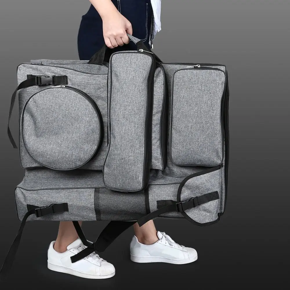 シンプルなキャンバス製スケッチツール収納バッグ。大容量で耐久性があり、防水加工が施されたスケッチボードバッグ。学生向け。