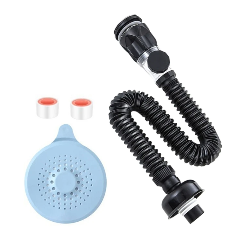 Washbasin Sink Drain Plumbing Universals Flexible Sink Sewer Pipe Sink Strainer
