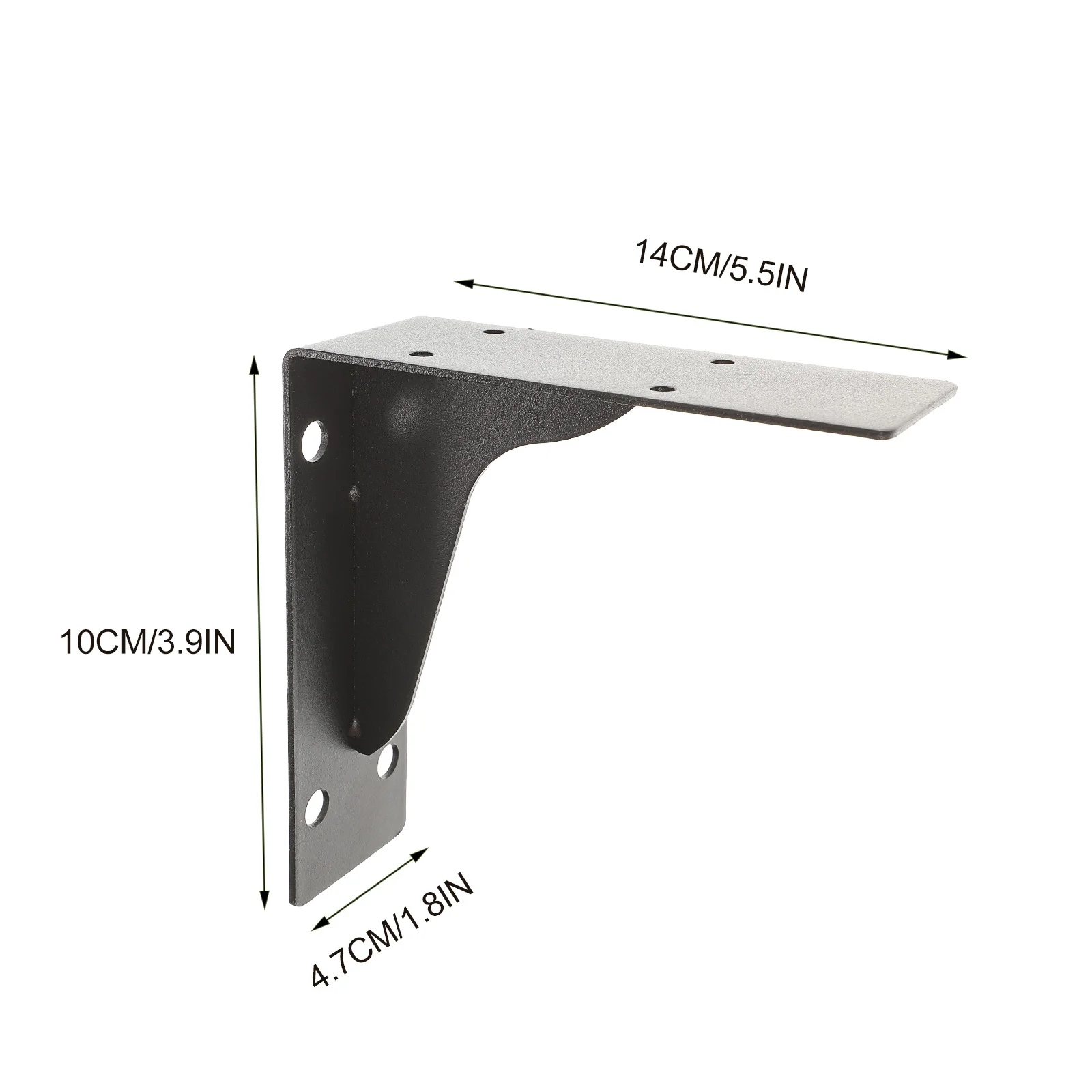 

Stainless Steel Heavy Duty Shelf Bracket Right Angle Wall Mount Floating Brackets L Shape for Wood Shelves Storage DIY Furniture