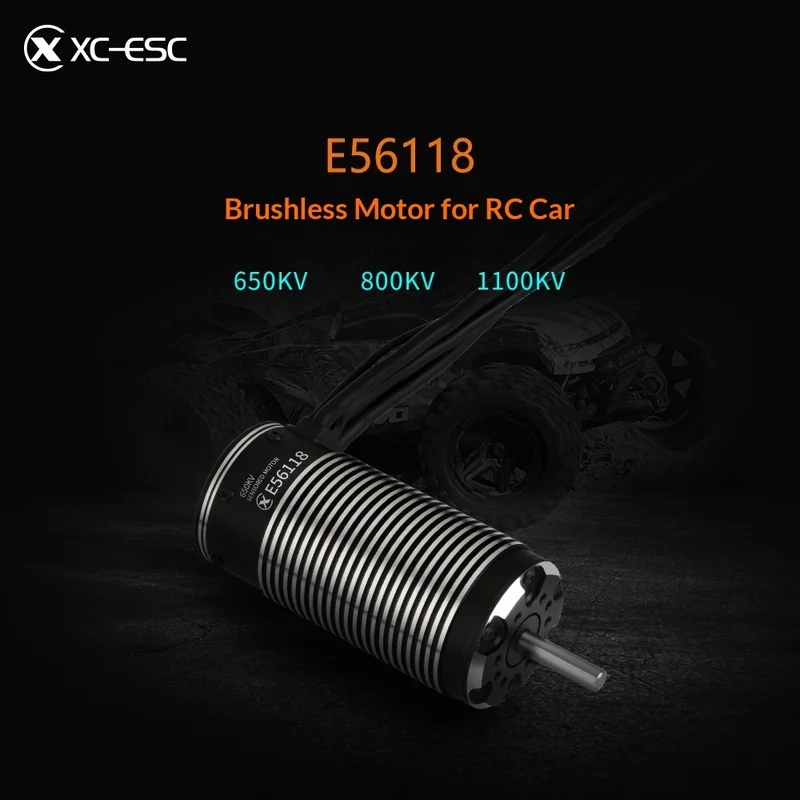 Xiongcai E56118 1:5 Sensible Brushless 800 1100kv Motor 8s 12s Waterproof Rc Remote Control Off-Road Vehicle Upgrade Accessories